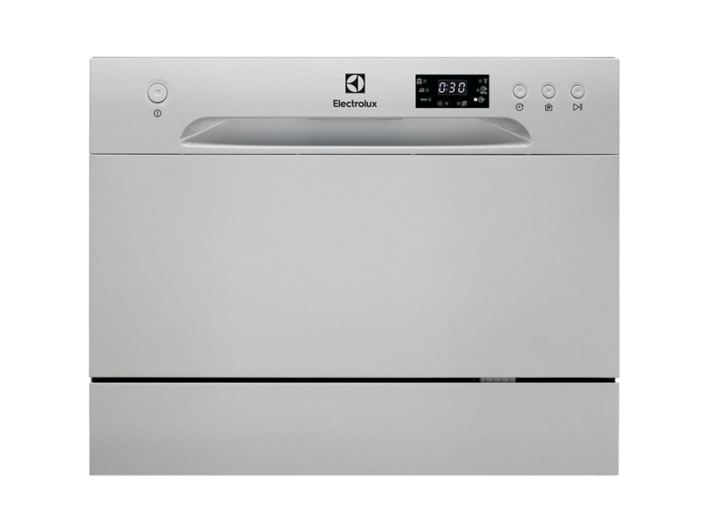 Electrolux ESF2400OS - Bordopvaskemaskine - bredde: 55 cm - dybde: 50 cm - højde: 43.8 cm - Rustfrit stål - 52 dB
