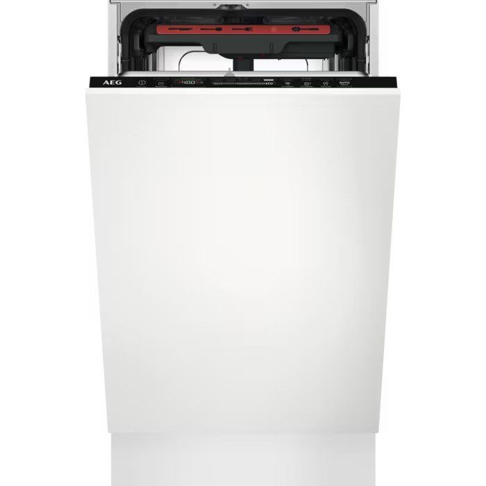 AEG FSE73527P, Fuldt indbygget, Slimline (45 cm), Hvid, 1,5 m, 1,5 m, 1,5 m