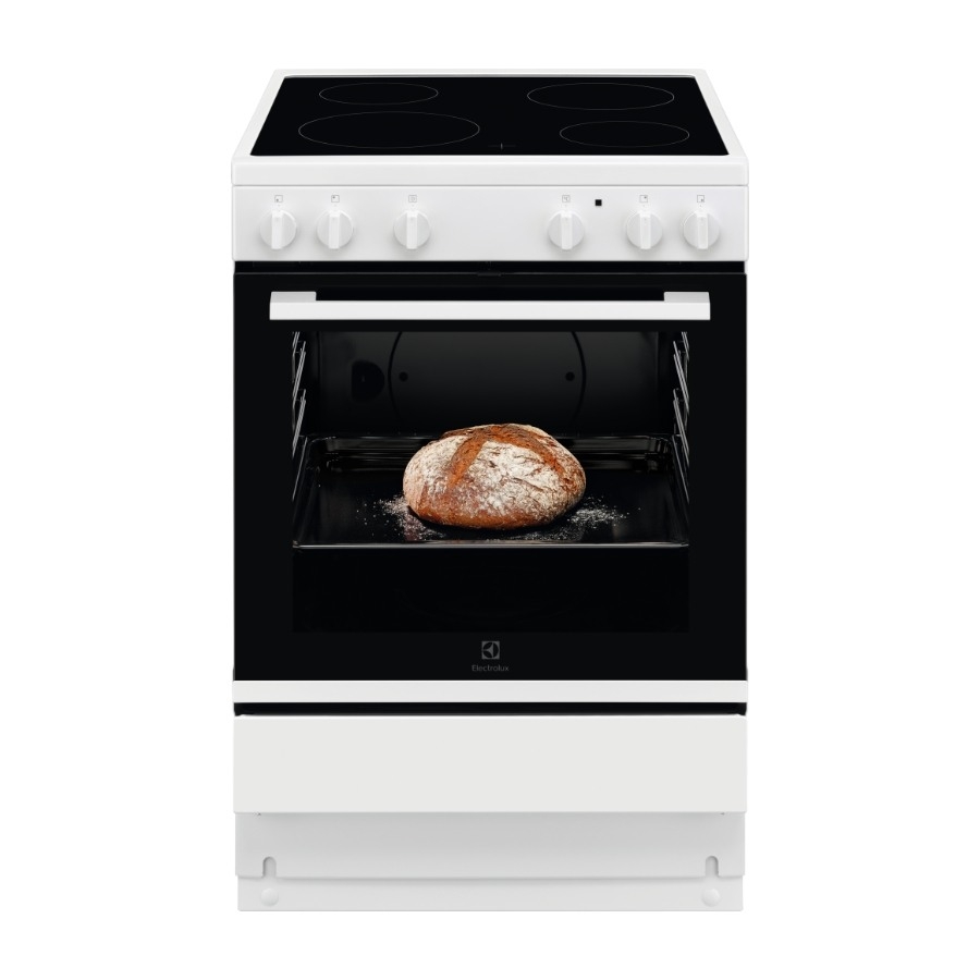 Electrolux 300-serien LKR6000CNW keramisk komfur, 230V