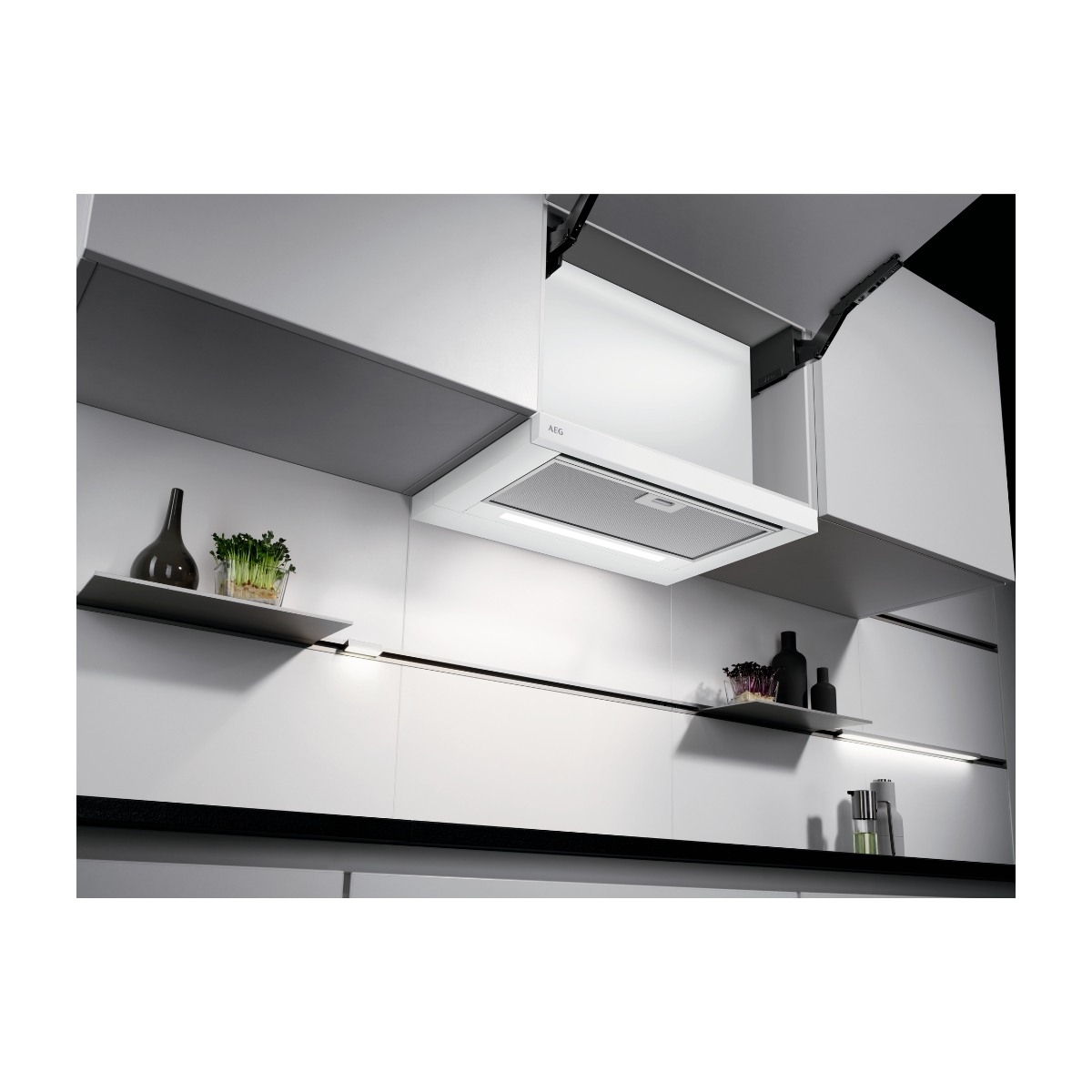 AEG DPE5650W Skabsintegreret emhætte