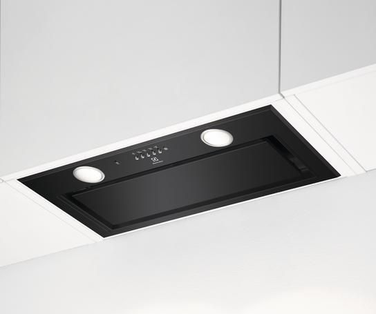 Electrolux KFG726R Indbygget under Sort 700 m³/t A billede 1