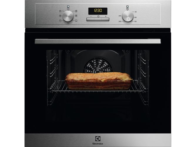 Electrolux EOF3H00BX, Medium, Elektrisk ovn, 65 L, 65 L, 50 - 250 °C, Indbygget