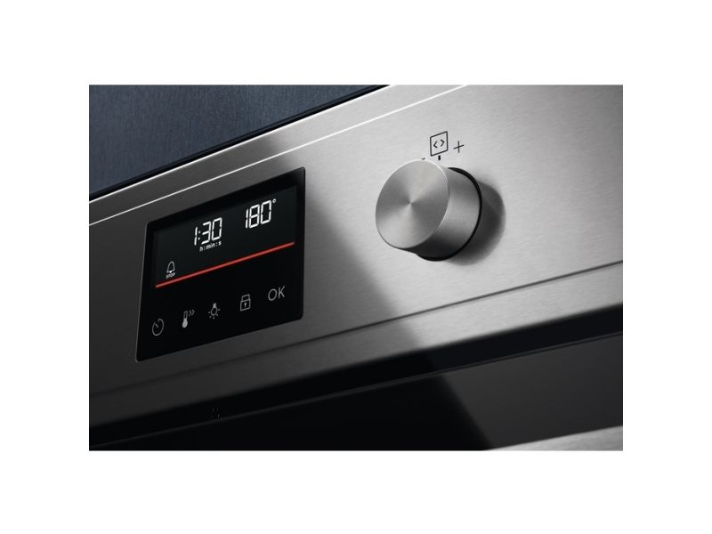 Electrolux EOF4P56X, Medium, Elektrisk ovn, 72 L, 72 L, Pyrolyse, 3 hylder billede 4