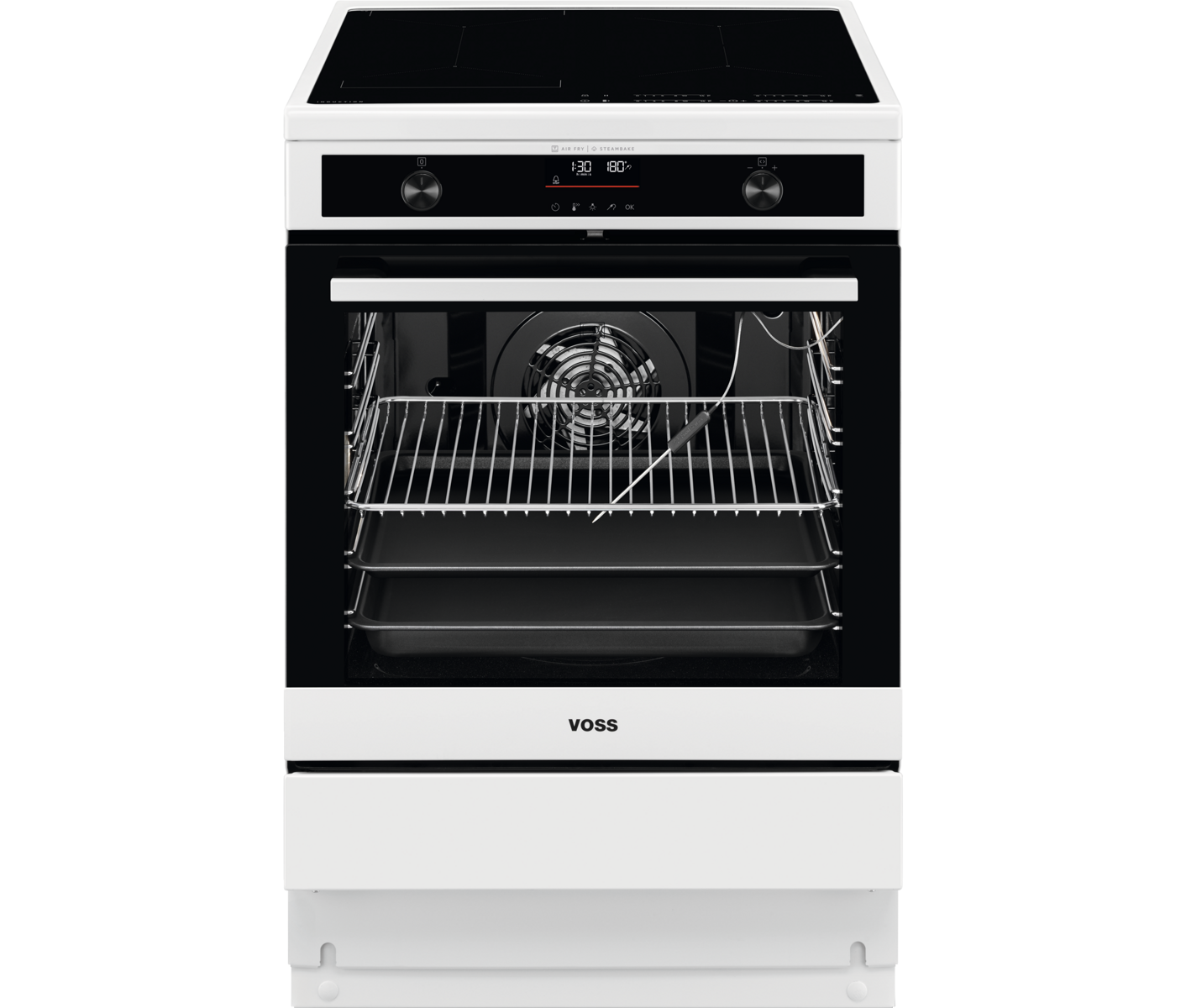 Voss Vki67383hv Induktionskomfur billede 1