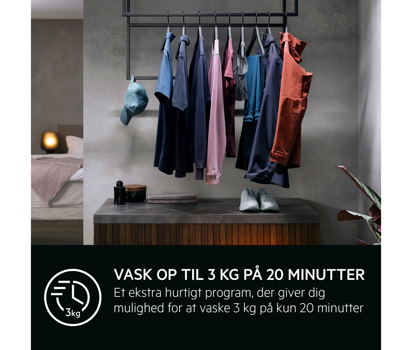 AEG LR834F96W Vaskemaskine billede 6