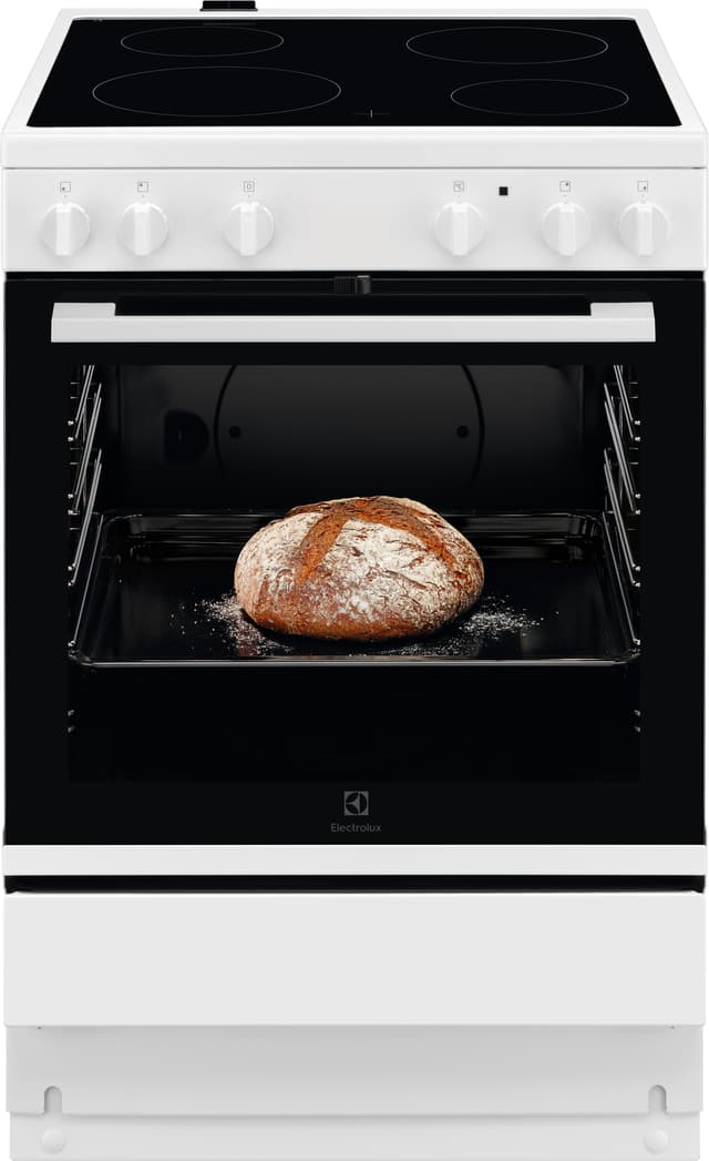 Electrolux 300-serien LKR60004NW keramisk komfur, 230V