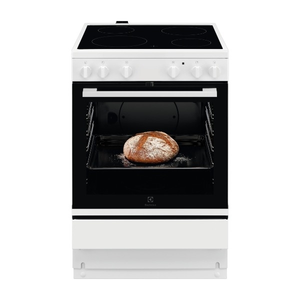 Electrolux 300-serien LKR60004NW keramisk komfur, 230V