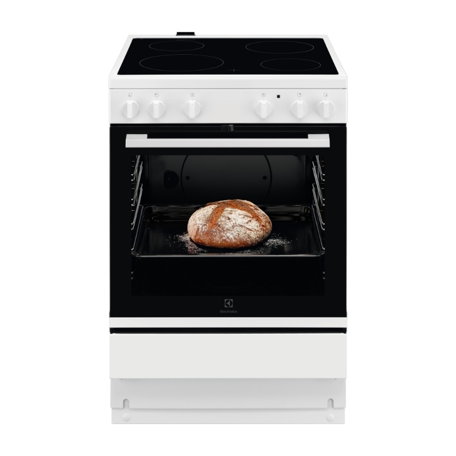 Electrolux 300-serien LKR60004NW keramisk komfur, 230V