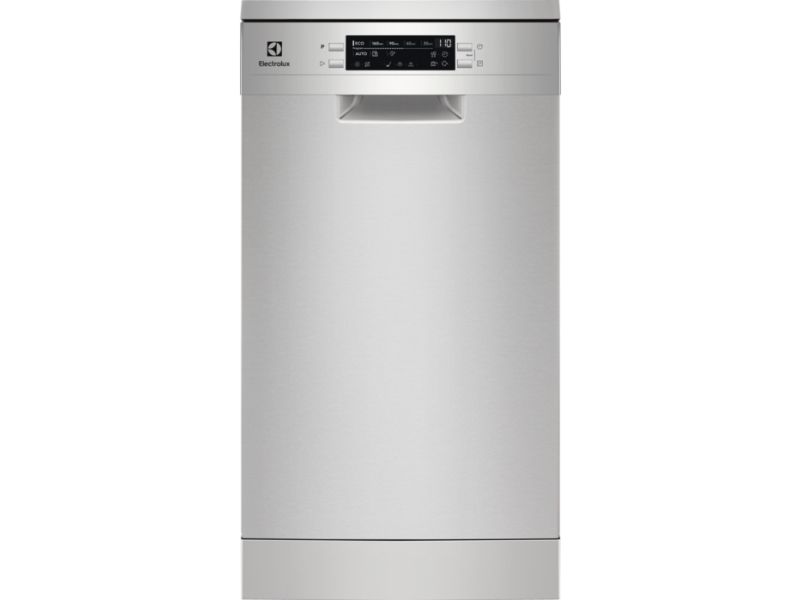 Electrolux ESS43210SX - Opvaskemaskine - Sort, Rustfrit stål