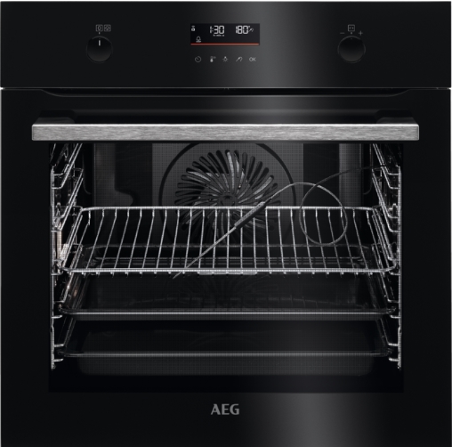 AEG Indbygningsovn BXP6200B - 2+2 års garanti billede 1
