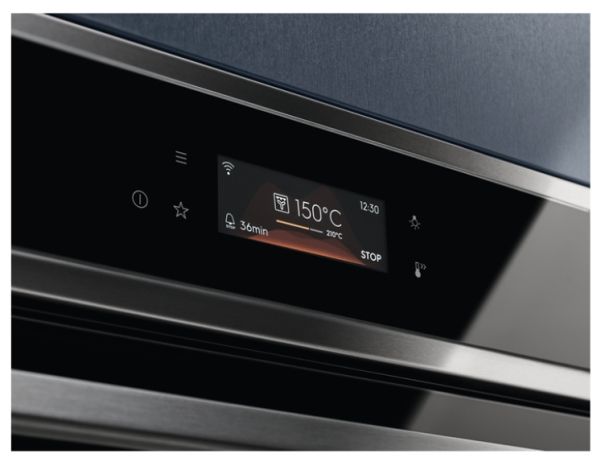 Electrolux EOE8P39WX, Medium, Elektrisk ovn, 3490 W, 72 L, 2300 W, Pyrolyse billede 4