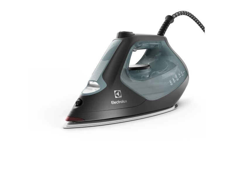 Electrolux E7SI2-6OG, Dampstrygejern, RESILIUM-sålplade, 2,5 m, 230 g/min, Grøn, 45 g/min billede 1