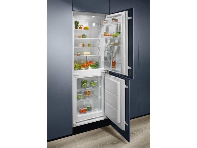 Electrolux KNS5LE16S, 233 L, SN-ST, 4,5 kg/24t, E, Frisk zone, aflukke, Hvid