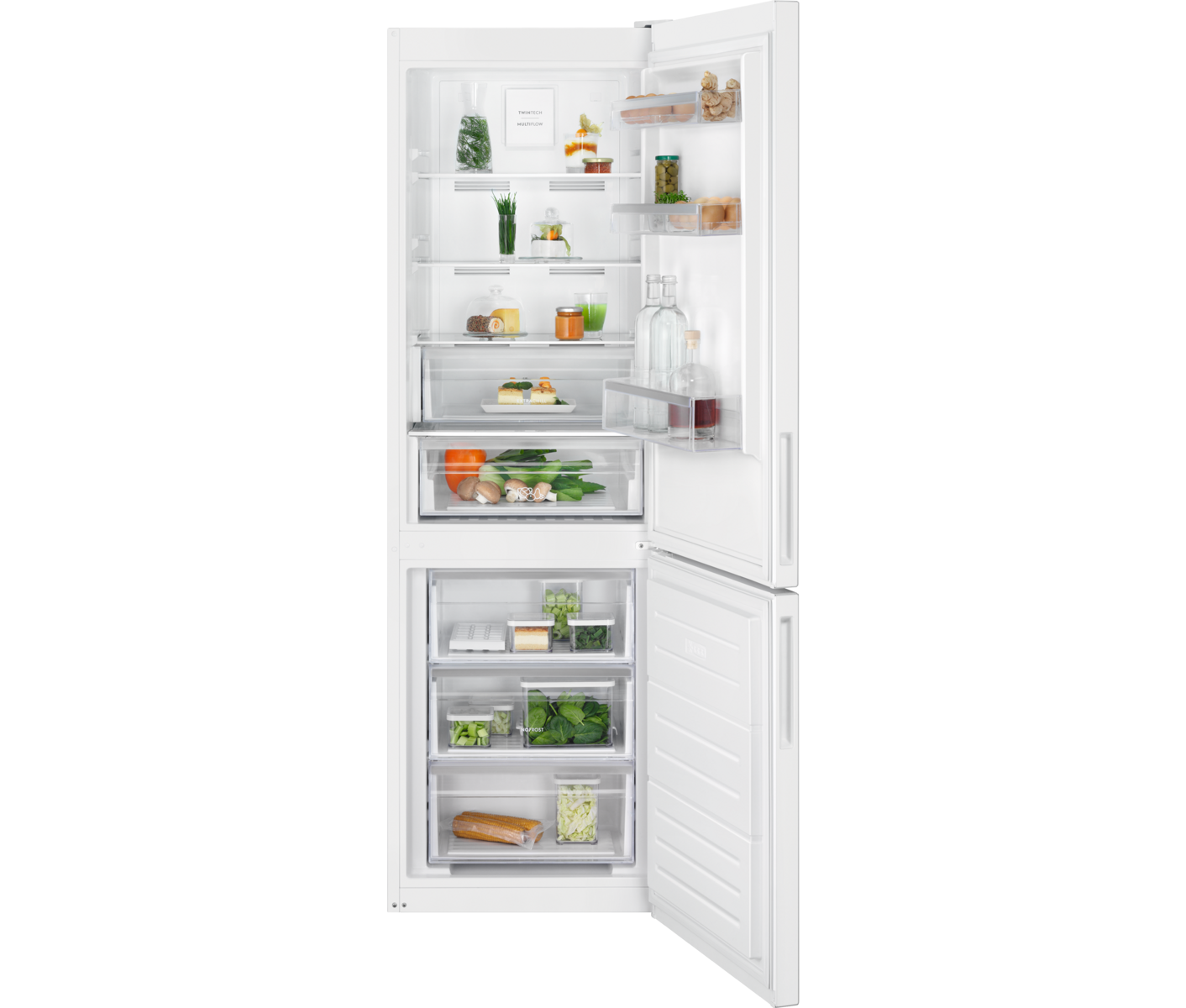 Electrolux LNT6ME32W2 Fritstående kølefryseskab