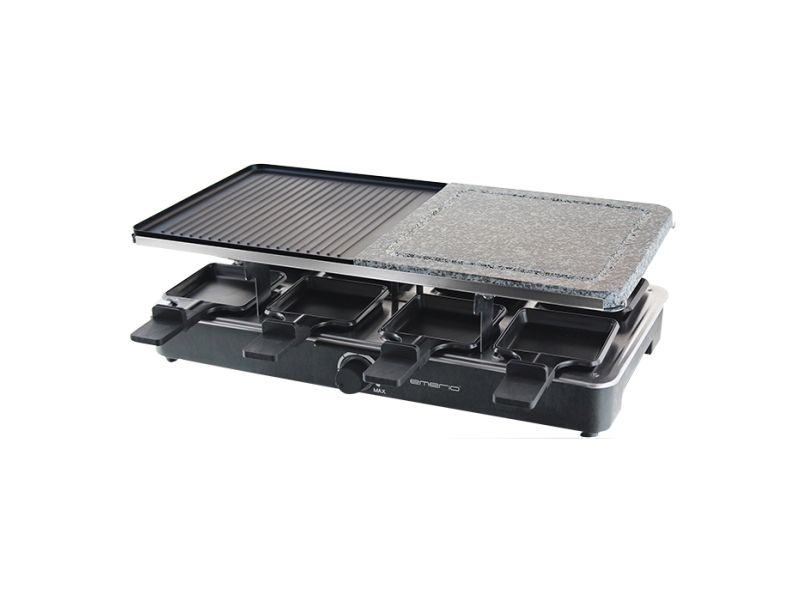 Emerio RG-110035 - Raclette/grill - 1.4 kW - sort