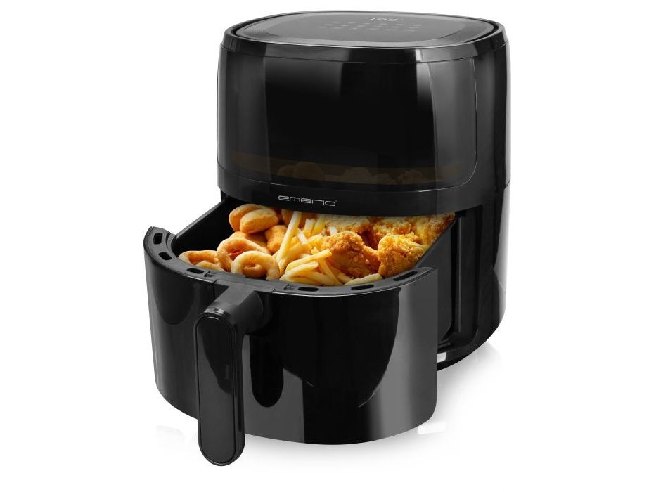 Emerio AF-129329.3, Varmluftsteger, 5 L, 80 °C, 200 °C, 60 min., Enkelt