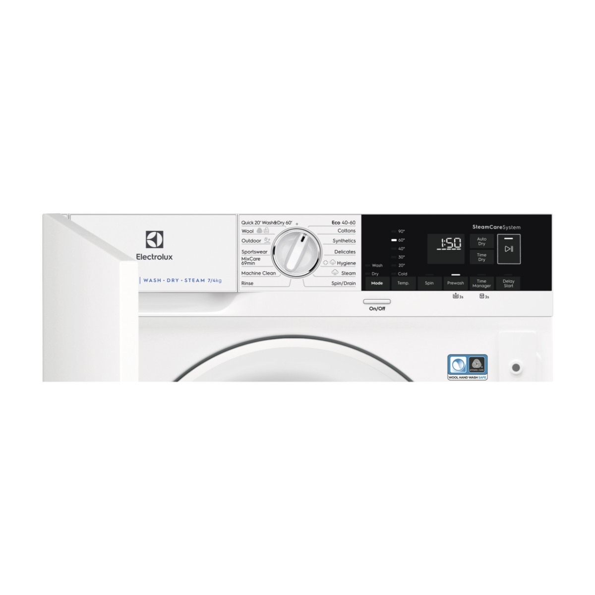 Electrolux EW7WB764T4 Vaske/tørremaskine til integrering