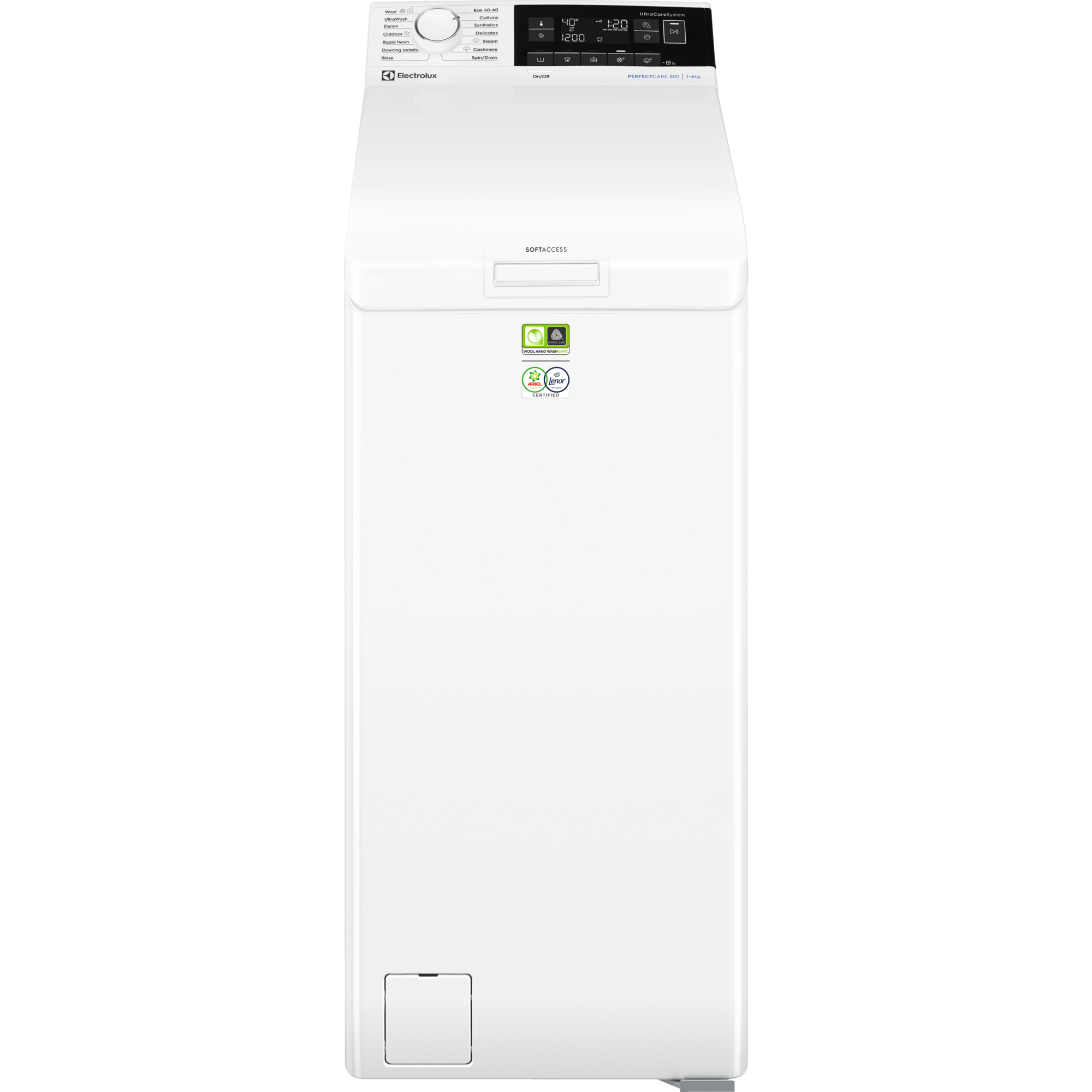 Electrolux EW8T663G1G Topbetjent vaskemaskine