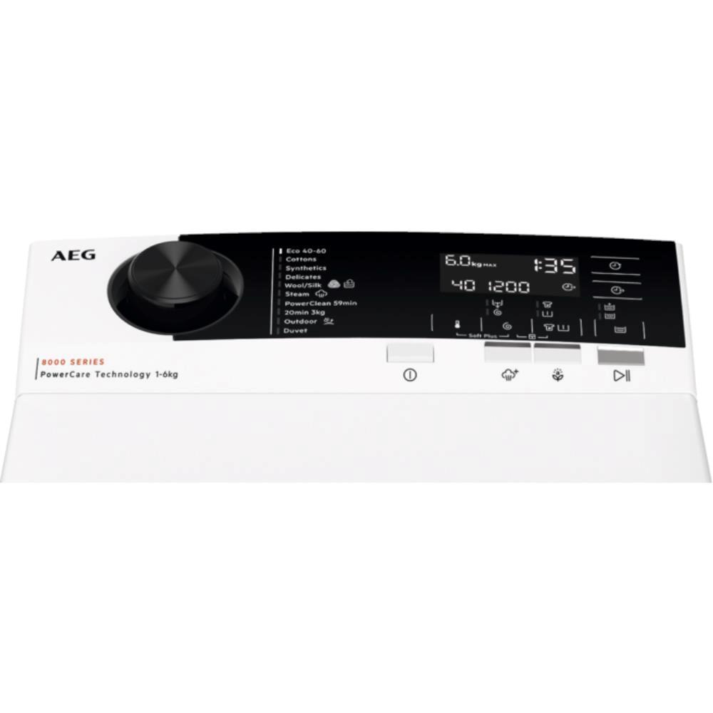 AEG LTR8A631E1 Topbetjent vaskemaskine billede 2