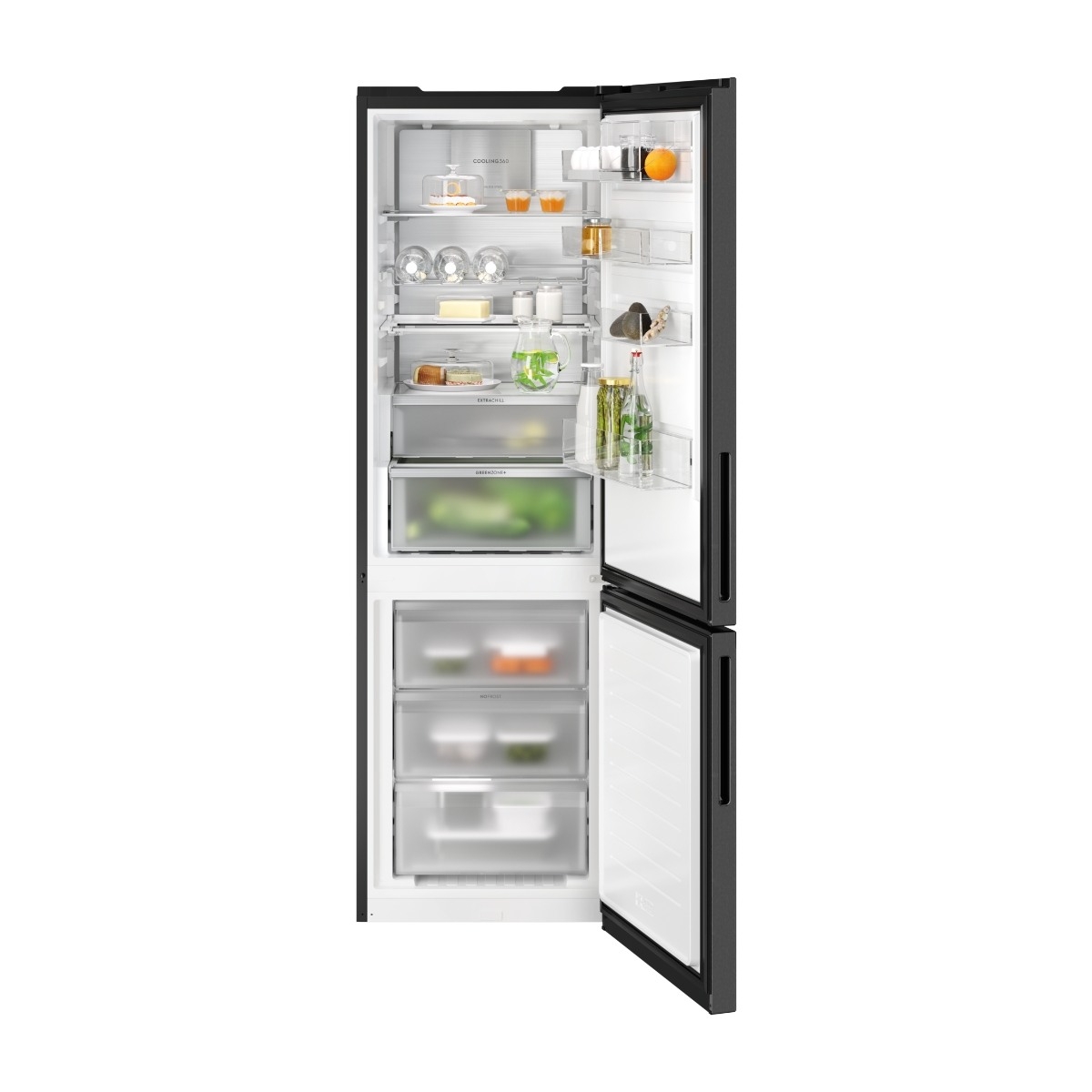 Electrolux LNC8MC32B Fritstående kølefryseskab