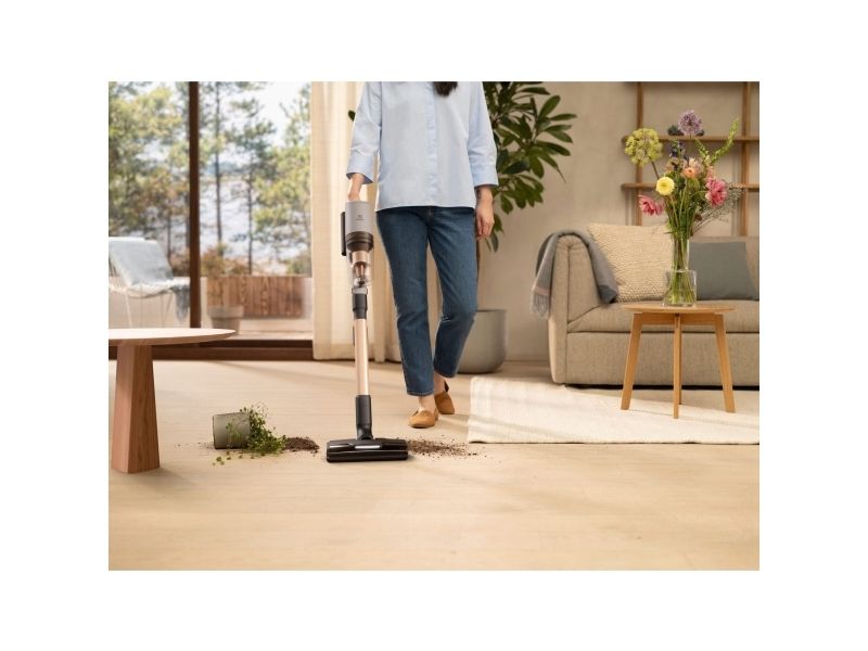 Electrolux EP82UB25UG, 2-i-1 stangstøvsuger, Poseløs, Grå, 0,4 L, Grigio urbano, Rektangulær billede 2