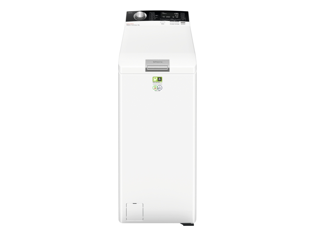 AEG Serie 8000 LTR8A80370, Top-indlæsning, 7 kg, B, 79 dB, 1300 rpm, A