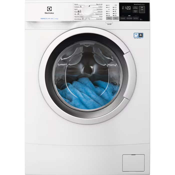 Electrolux EW6S540W34 Frontbetjent vaskemaskine