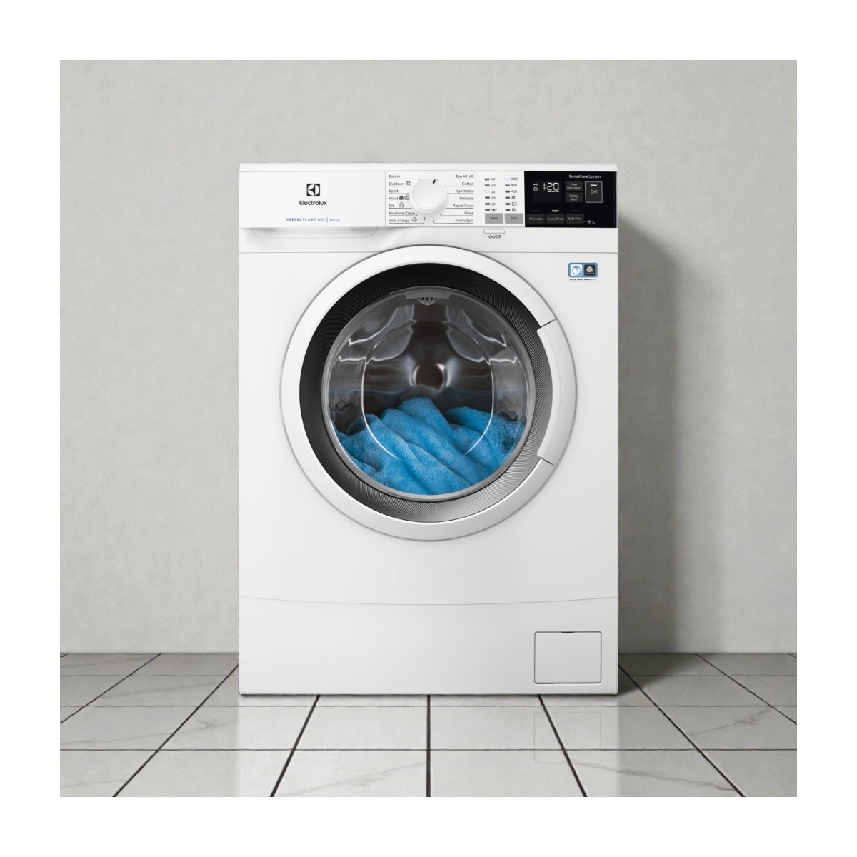 Electrolux EW6S540W34 Frontbetjent vaskemaskine