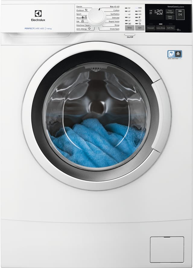Electrolux EW6S540W34 Frontbetjent vaskemaskine