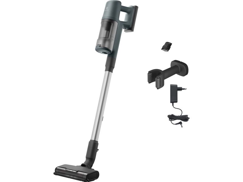 Electrolux EP61CB21OG, 2-i-1 stangstøvsuger, Poseløs, Grøn, 0,6 L, Verde oceano, Genanvendt plast billede 2