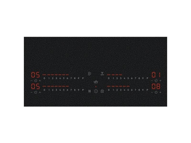 Electrolux EIS82453IZ, Sort, Indbygget, 80 cm, Zone induktionskogeplade, Keramisk, 4 zone(s) billede 2