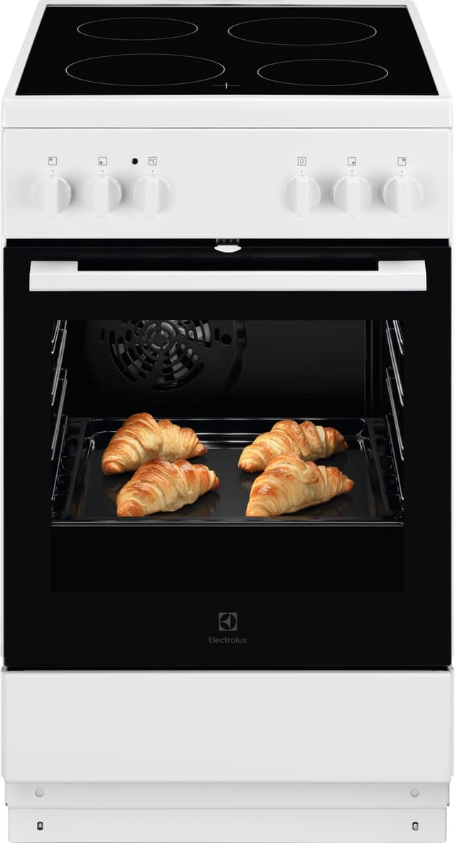 Electrolux LKR54001NW Glaskeramisk komfur