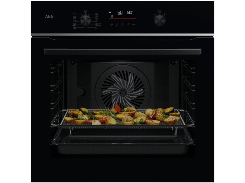 AEG Series 6000 TS6PB53ZAB, Medium, Elektrisk ovn, 71 L, 71 L, 30 - 300 °C, Pyrolyse