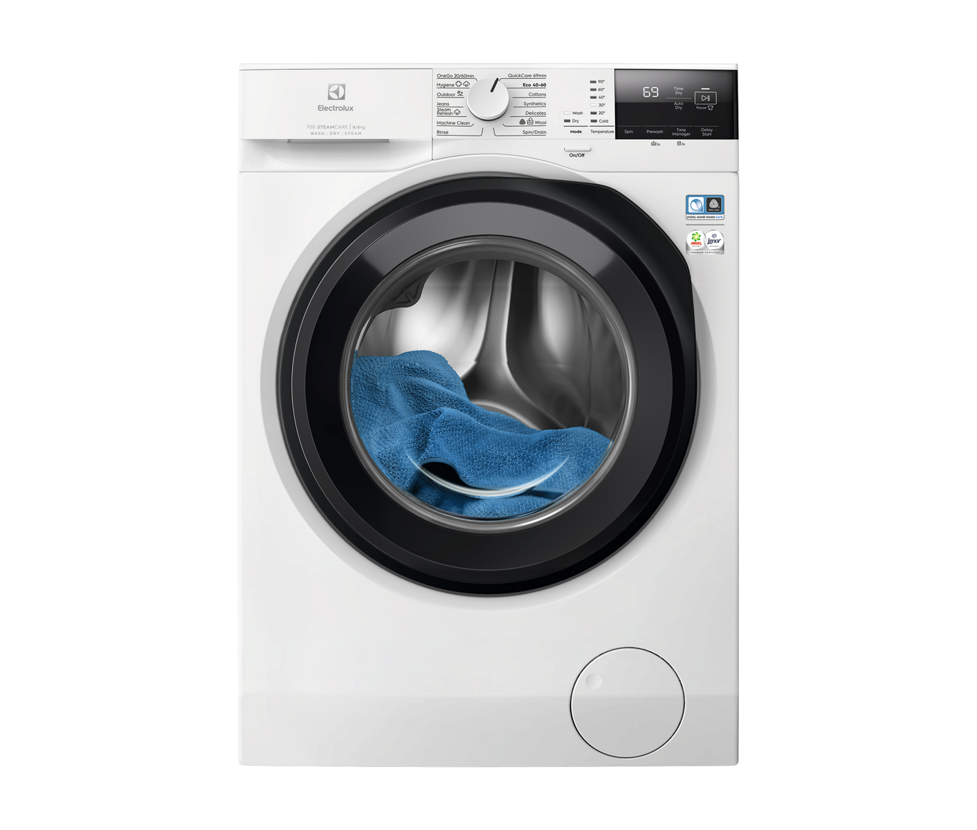 Electrolux EWI722W86W Vaske-tørremaskine