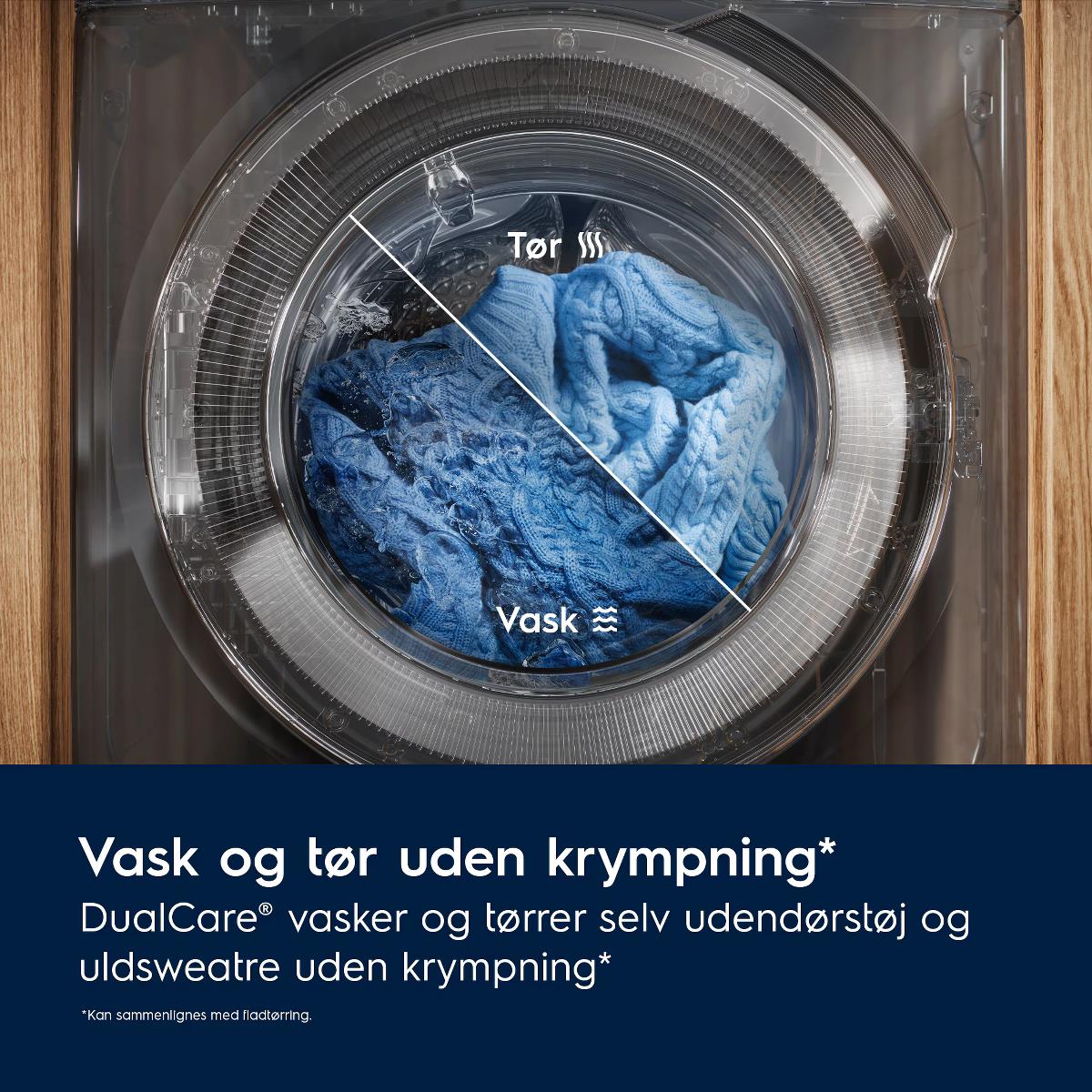 Electrolux Vaske-tørremaskine EWI721V84V billede 3