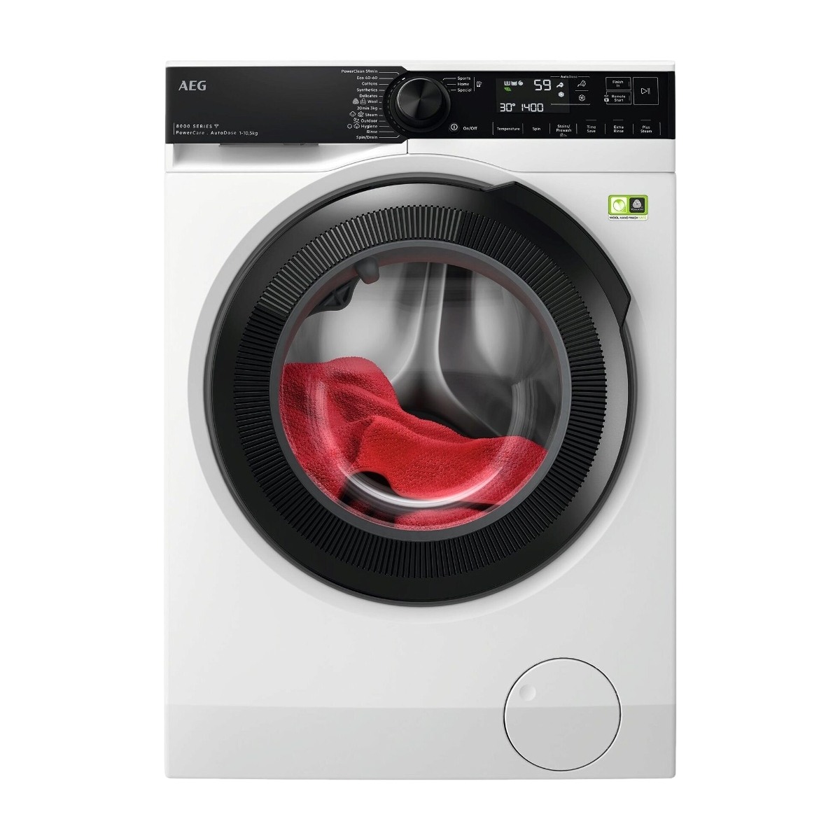 AEG 8000-serien LR844PX6Q vaskemaskine billede 1