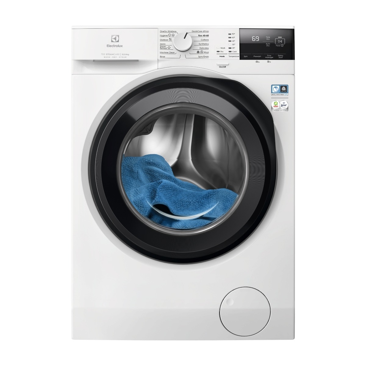 Electrolux 700-serien EWI722PX4P vaskemaskine/tørretumbler billede 1