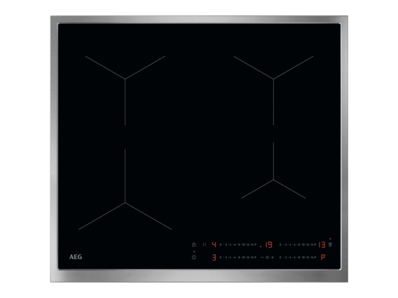 AEG TO64IA0FXB, Sort, Indbygget, 60 cm, Zone induktionskogeplade, Keramisk, 4 zone(s)