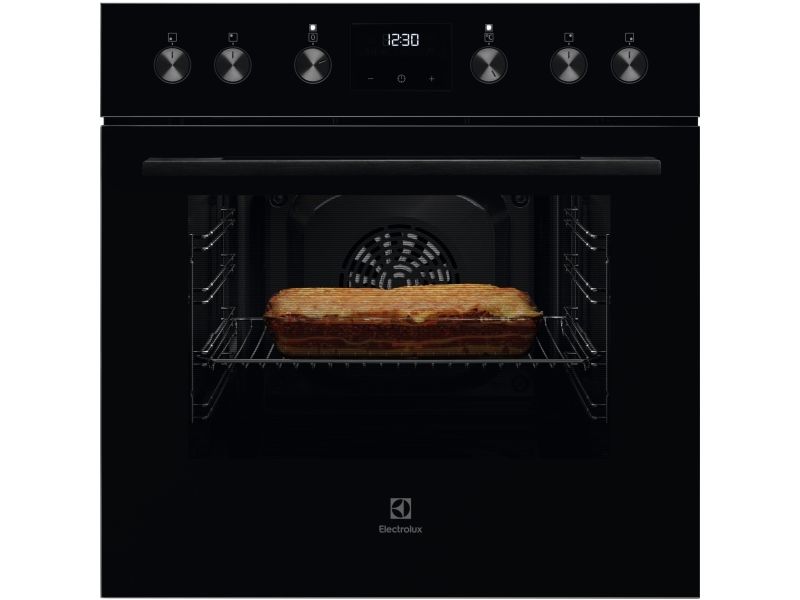 Electrolux KEFGH40BK, Medium, Elektrisk ovn, 65 L, 9090 W, 65 L, AquaClean