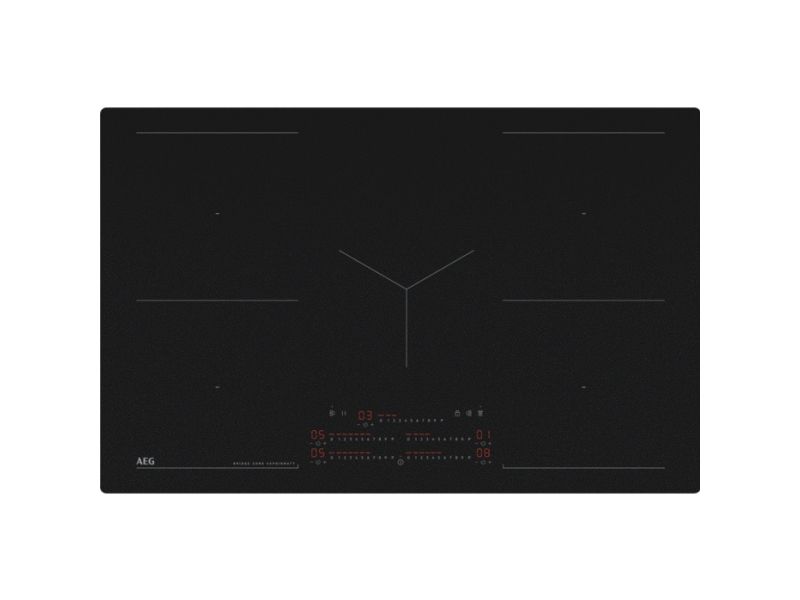 AEG TK85IM0BSZ, Sort, Indbygget, 81 cm, Zone induktionskogeplade, Keramisk, 5 zone(s)