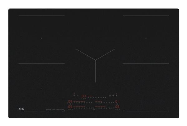 AEG TK85IM0FSZ, Sort, Indbygget, 83 cm, Zone induktionskogeplade, Keramisk, 5 zone(s)