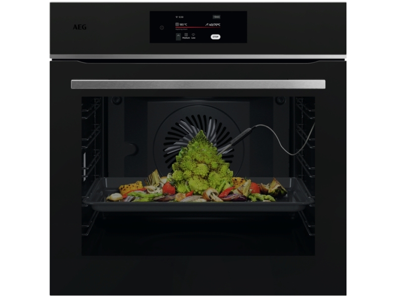 AEG Series 7000 TE8PB73ZAT, Medium, Elektrisk ovn, 71 L, 71 L, 30 - 300 °C, Pyrolyse