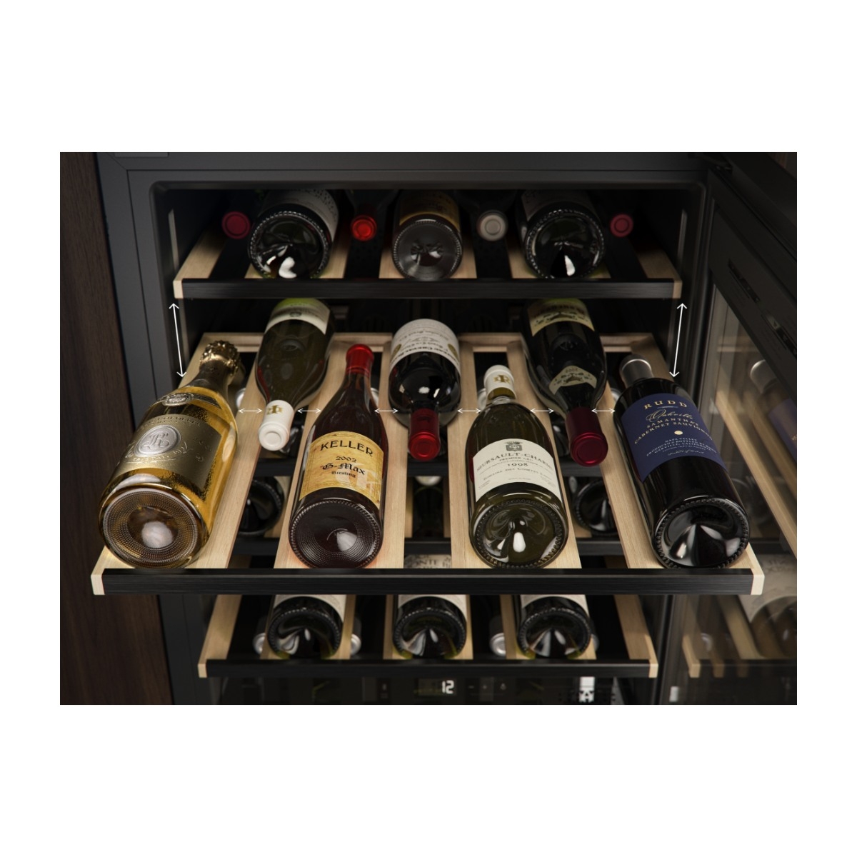 AEG NSW8S826GT Fritstående vinkøleskab