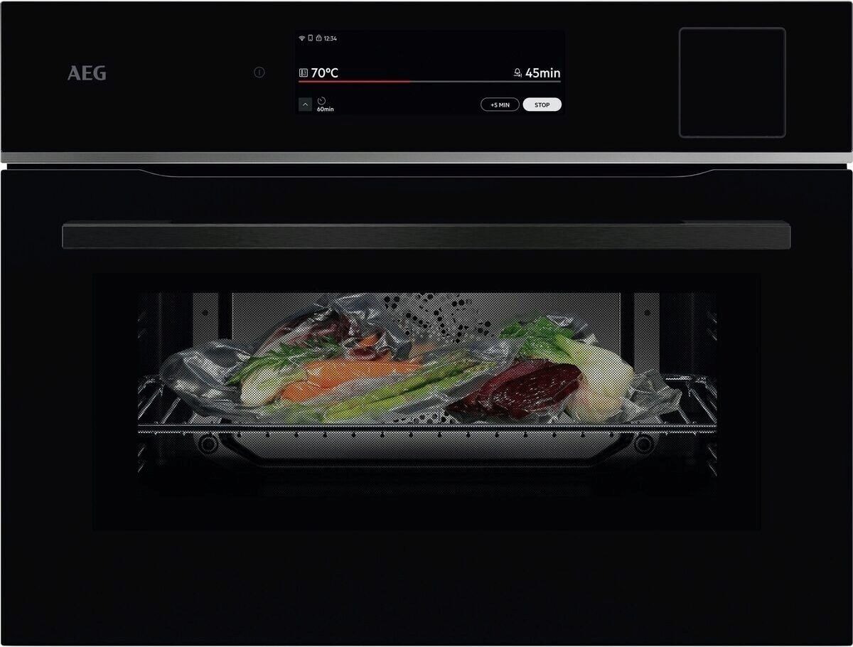 AEG Series 9000 TP9SK821B, Medium, Elektrisk ovn, 45 L, 3000 W, 45 L, Kombi-damp billede 2