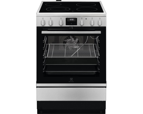 Electrolux Excellence XEC6538SX Glaskeramisk komfur