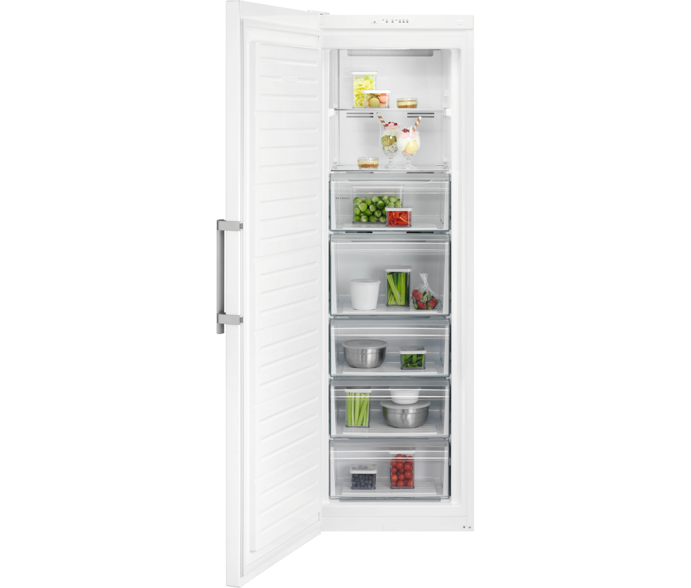 AEG OAG6N282EW Fritstående fryseskab