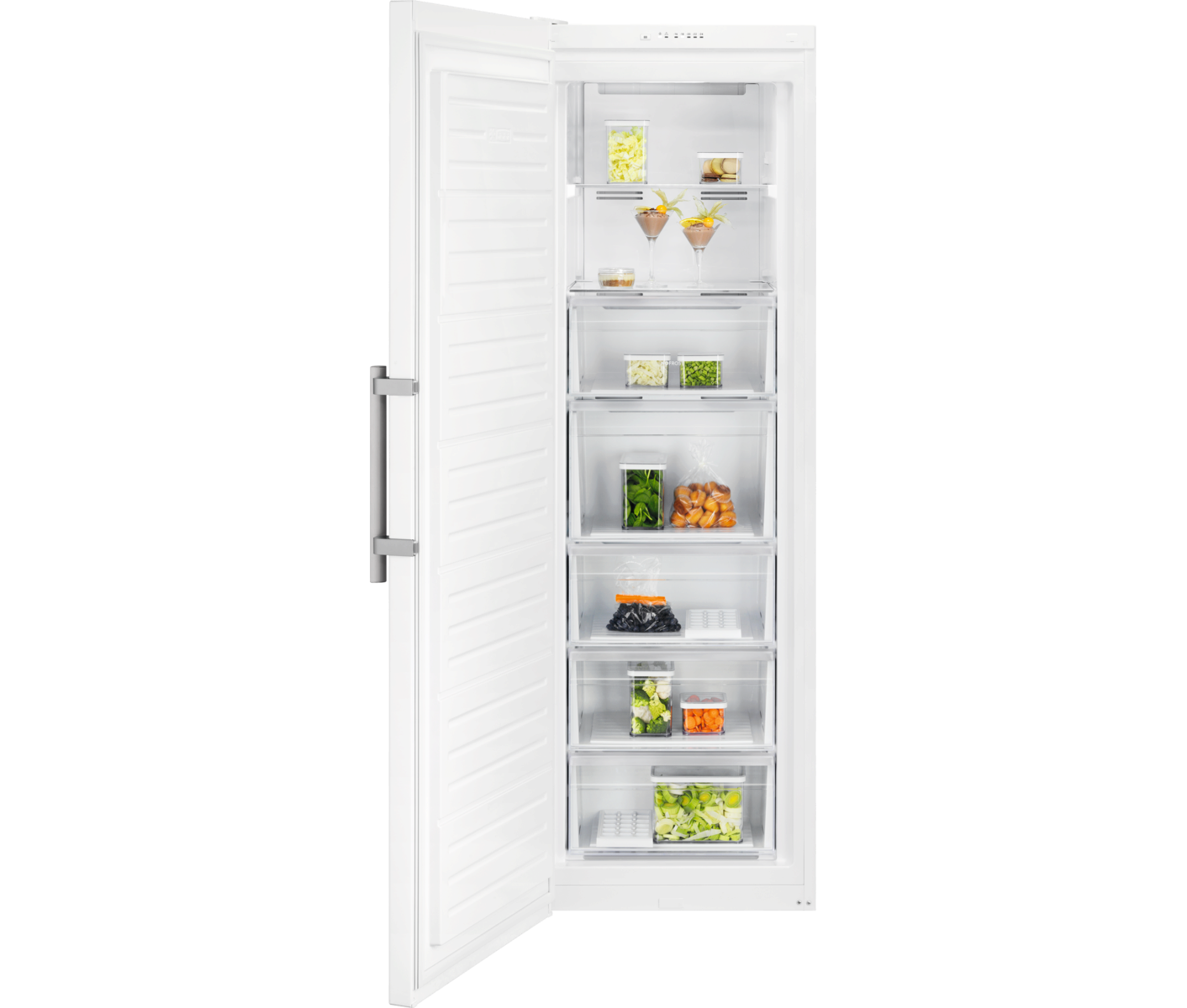 Electrolux EUT6NE28W1 Fritstående fryseskab