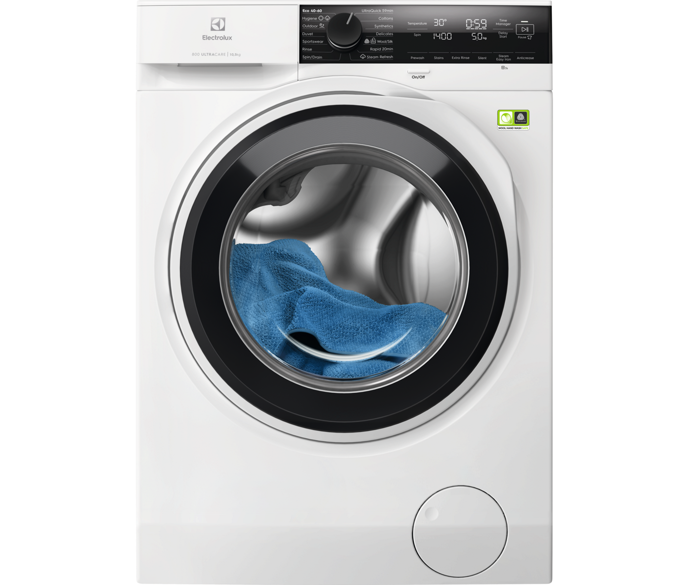 Electrolux EFI843SX4Q Vaskemaskine billede 1
