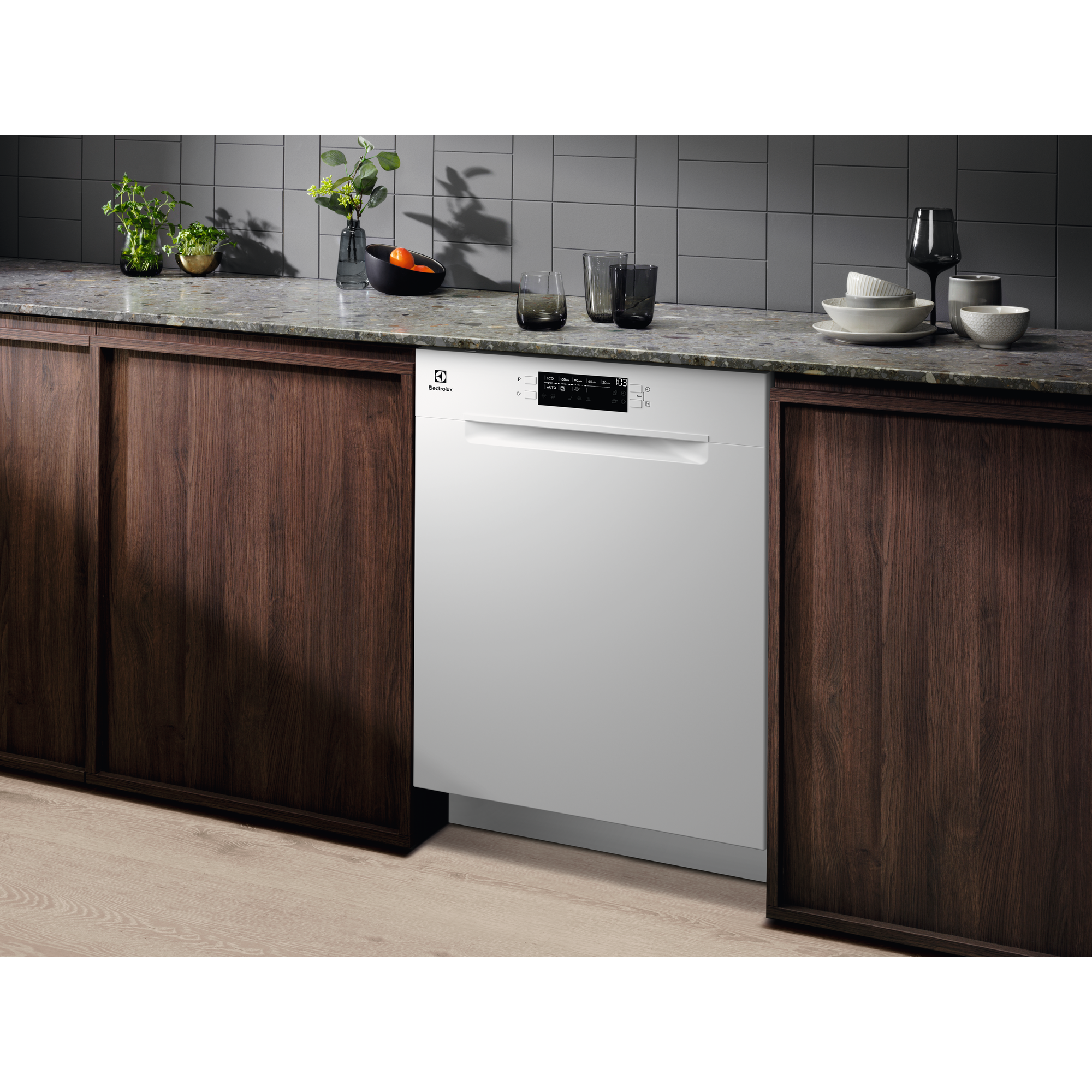Electrolux ESA47220UW Opvaskemaskine til indbygning - 7333394107431