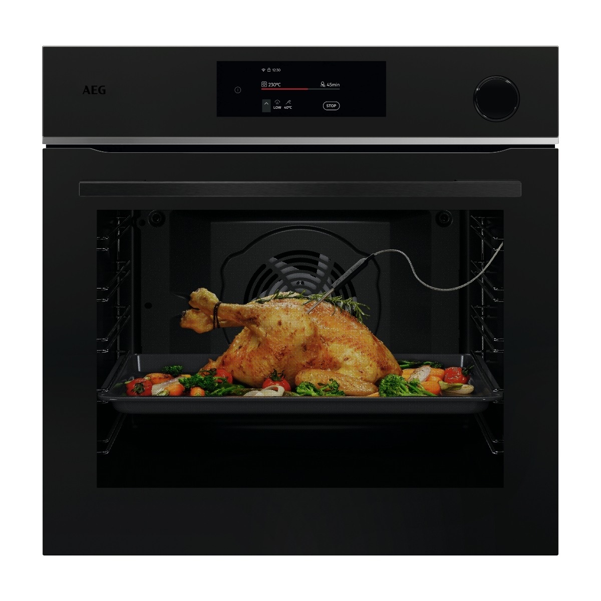 AEG 7000-serien TR7PB73XST indbygningsovn billede 1